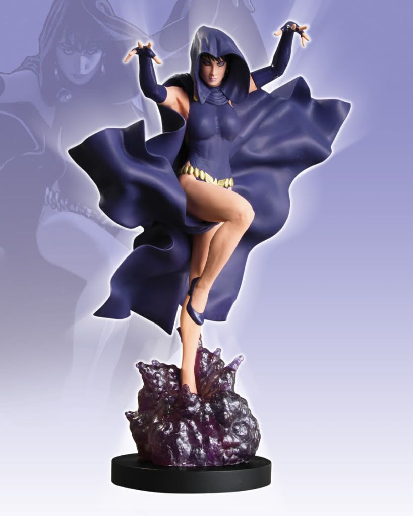 raven bombshell statue